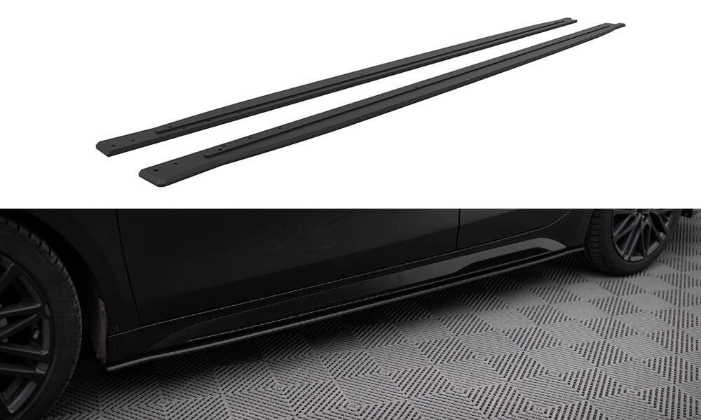 Street Pro Street+ Seitenschweller Leisten passend für Kia Proceed GT / GT-Line Mk1 Facelift / Ceed GT Mk3 Facelift – Ansicht 2