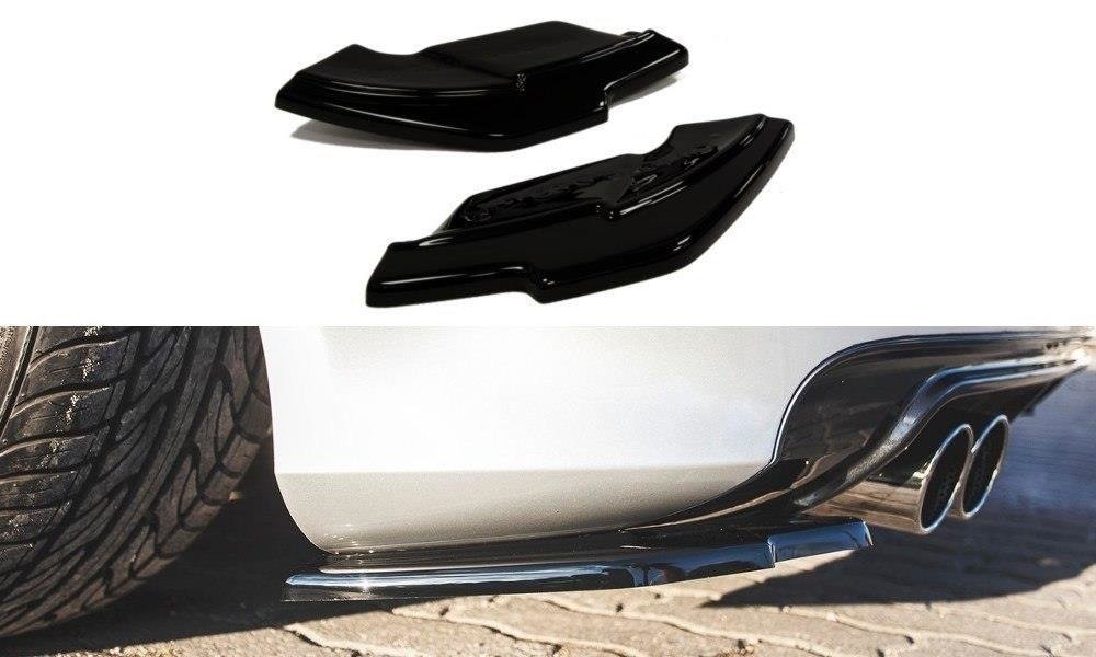 Heck Ansatz Flaps Diffusor passend für Audi S3 8P / S3 8P FL schwarz Hochglanz – Ansicht 2