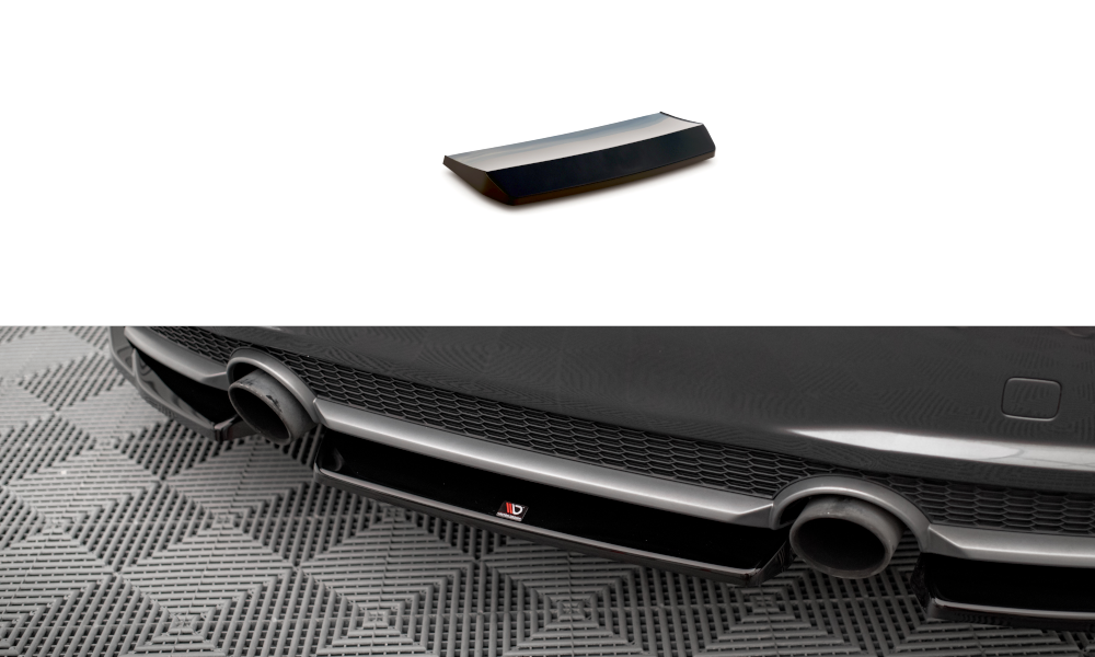 Heckansatz Audi TT S-Line 8S schwarz Hochglanz – Ansicht 2