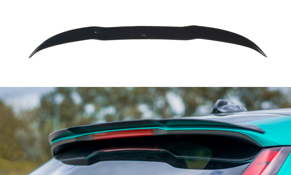 Heckspoiler Lippe Volvo V40 schwarz Hochglanz – Ansicht 2