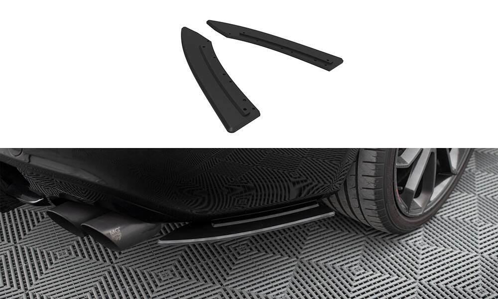 Street Pro Heck Ansatz Flaps Diffusor passend für Audi S5 / A5 S-Line Coupe / Cabriolet 8T – Ansicht 2