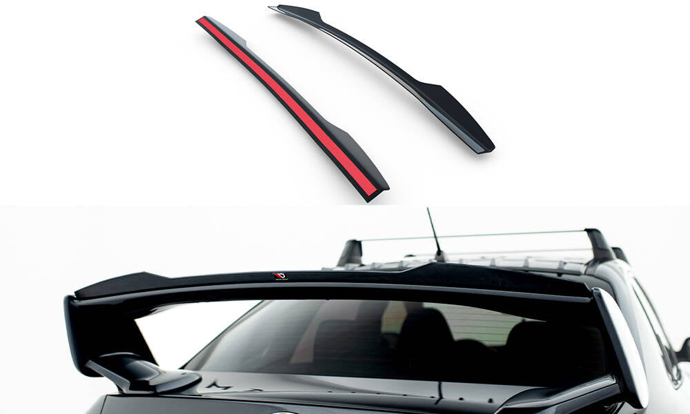 Heckspoiler Lippe Subaru Impreza WRX STI Mk3 Facelift schwarz Hochglanz – Ansicht 2