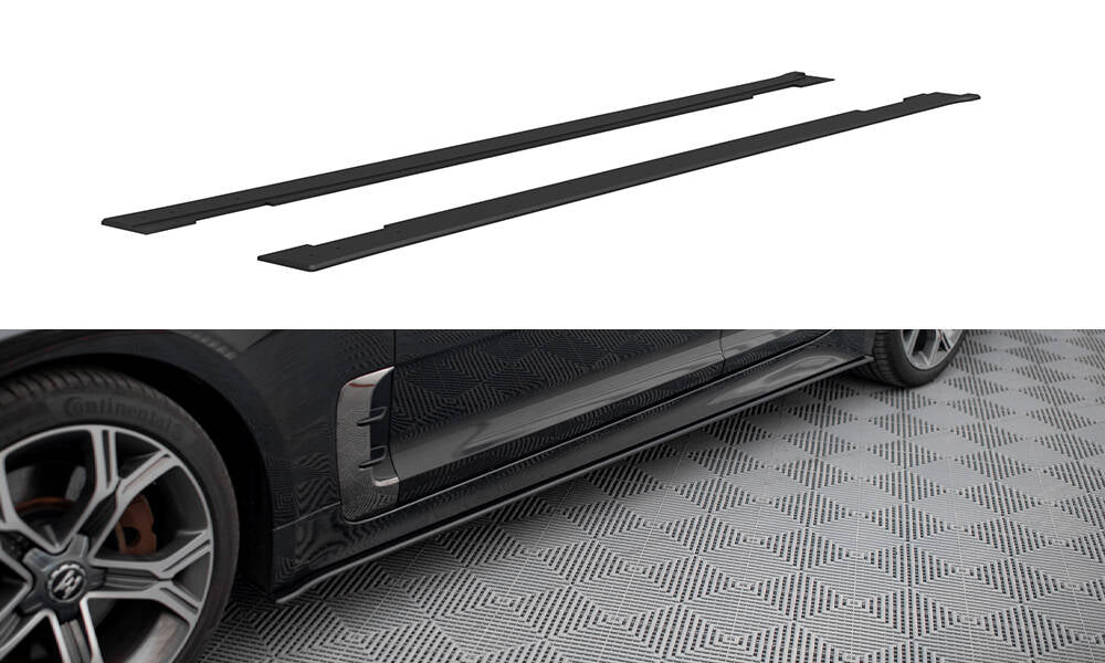 Street Pro Street+ Seitenschweller Leisten passend für Kia Stinger GT / GT-Line / Standard Mk1 – Ansicht 2