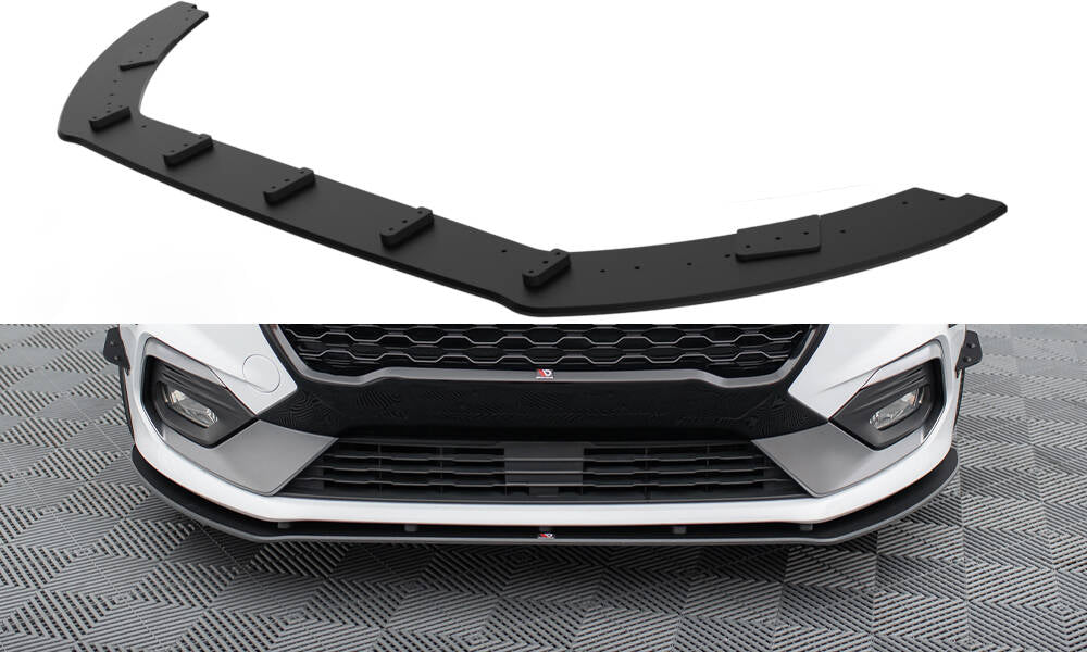 Street Pro Street+ Spoilerlippe Front Ansatz passend für Ford Fiesta Mk8 ST / ST-Line – Ansicht 2