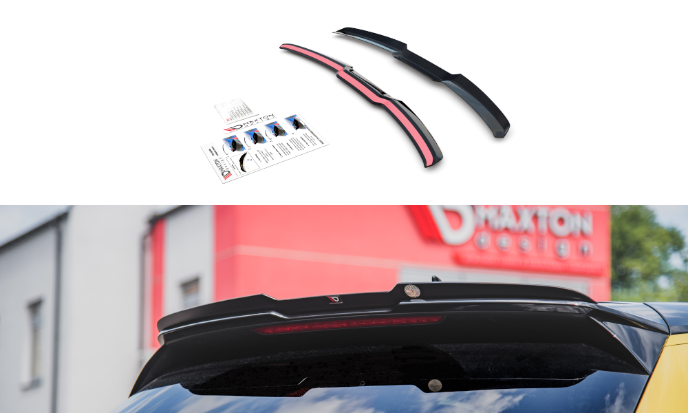 Heckspoiler Lippe Audi A1 S-Line GB schwarz Hochglanz – Ansicht 2