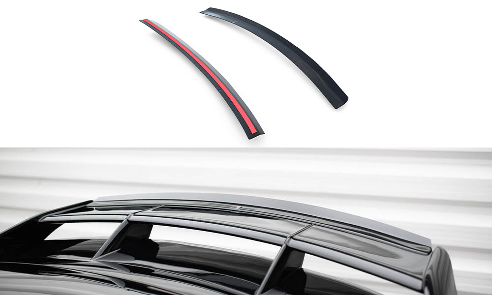 Heckspoiler Lippe Ford Focus RS Mk2 schwarz Hochglanz – Ansicht 2