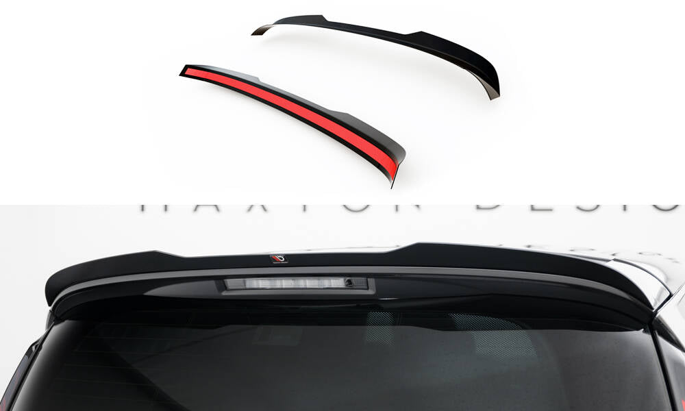 Heckspoiler Lippe Renault Espace Mk5  schwarz Hochglanz – Ansicht 2