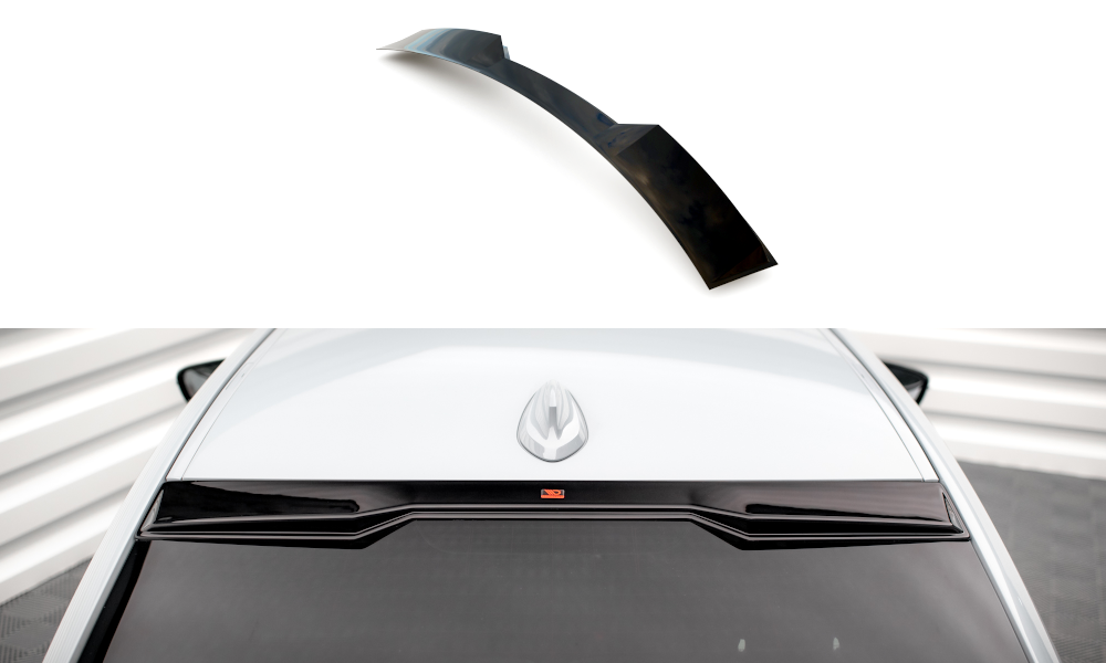 Heckscheiben Spoiler passend für BMW 2 Coupe G42 / M2 G87 schwarz Hochglanz – Ansicht 2