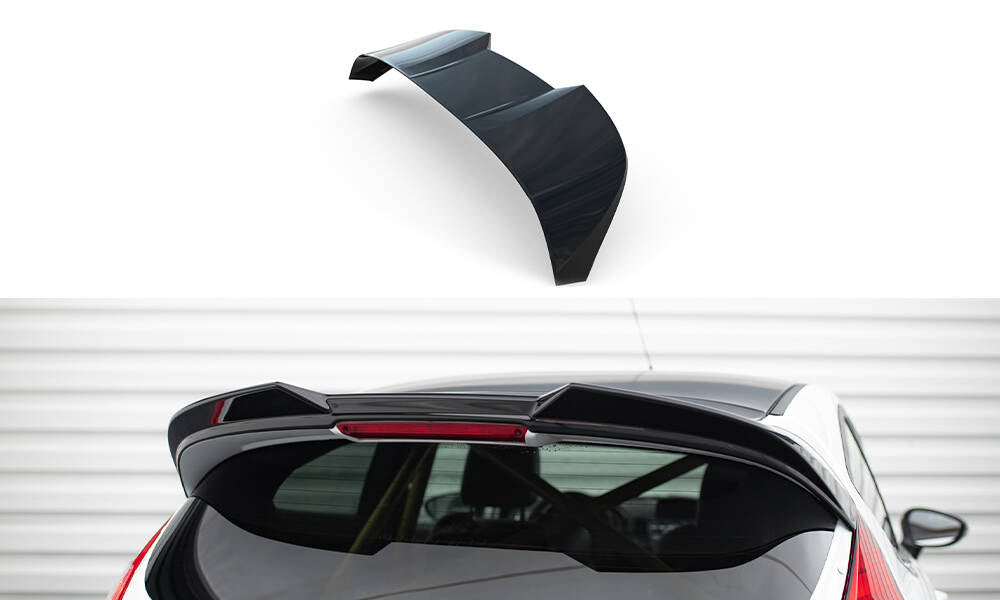 Heckspoiler Lippe 3D Ford Fiesta ST Mk7 Facelift schwarz Hochglanz – Ansicht 2