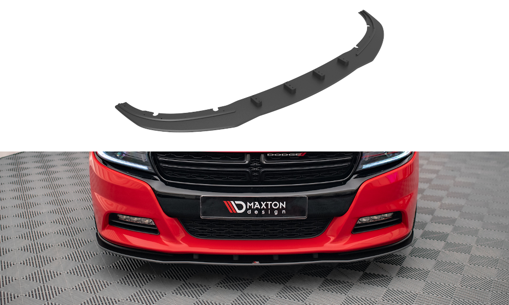 Street Pro Street+ Spoilerlippe Front Ansatz passend für Dodge Charger RT Mk7 Facelift – Ansicht 2