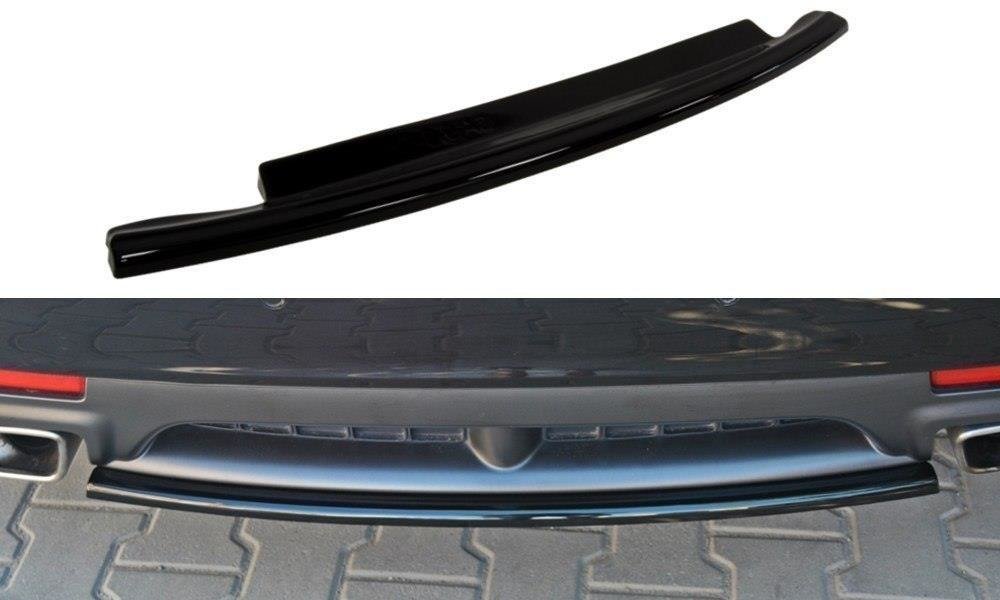 Heckansatz SAAB 9-3 TURBO X schwarz Hochglanz – Ansicht 2