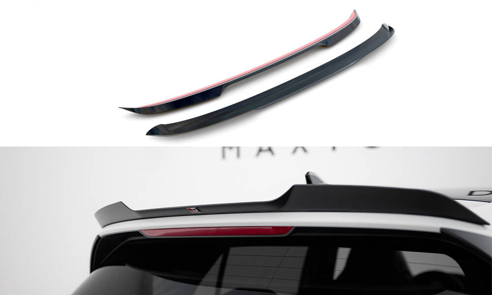Heckspoiler Lippe V.2 VW Golf GTI / GTE / GTD / R-Line / R Mk8 schwarz Hochglanz – Ansicht 2