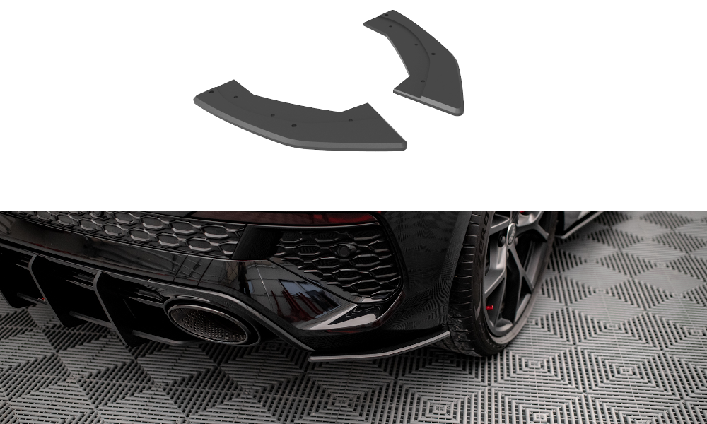 Street Pro Heck Ansatz Flaps Diffusor passend für Audi RS3 Sportback 8Y – Ansicht 2