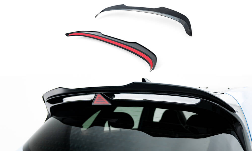 Heckspoiler Lippe V.2 Hyundai I30 N Hatchback Mk3 / Mk3 Facelift schwarz Hochglanz – Ansicht 2