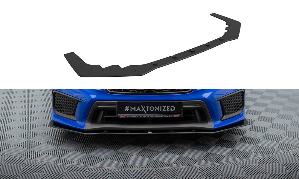 Street Pro Street+ Spoilerlippe Front Ansatz passend für Subaru WRX STI Mk1 Facelift – Ansicht 2