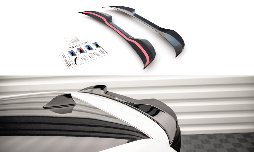 Heckspoiler Lippe VW Up GTI schwarz Hochglanz – Ansicht 2