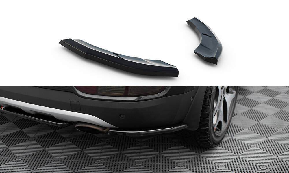 Heck Ansatz Flaps Diffusor passend für KIA SPORTAGE mk4 GT-Line schwarz Hochglanz – Ansicht 2