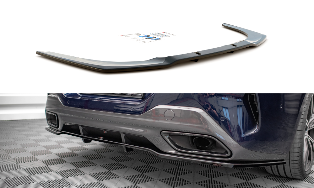 Street+ Mittlerer Diffusor RACE passend für BMW 8 Gran Coupe M-Paket G16 schwarz Hochglanz – Ansicht 2