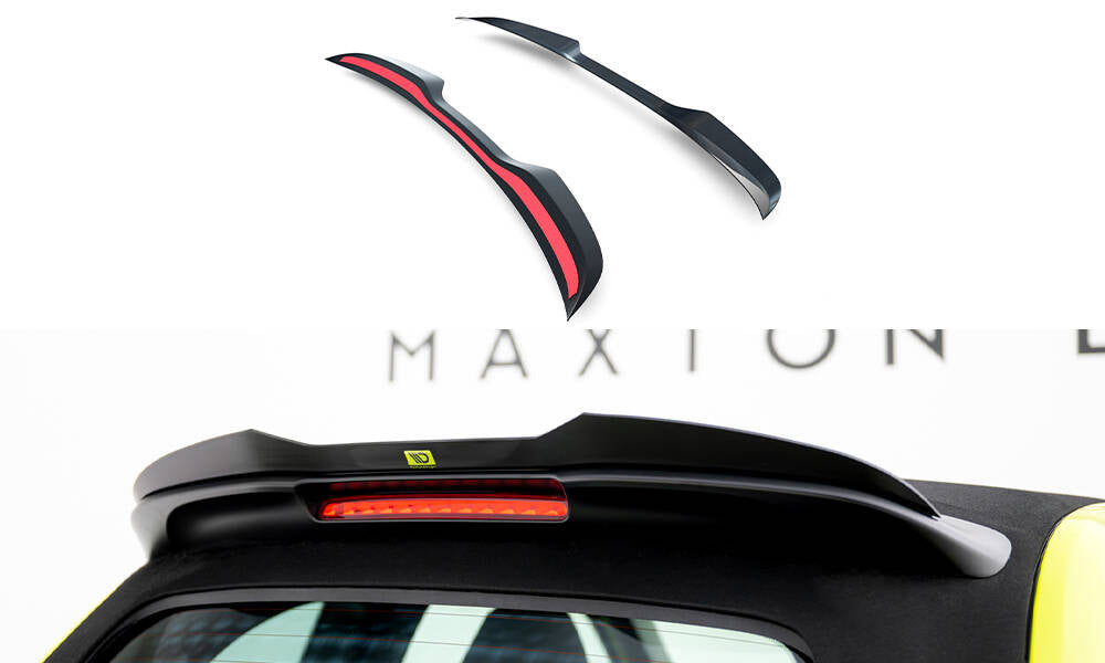 Heckspoiler Lippe Abarth 500e schwarz Hochglanz – Ansicht 2