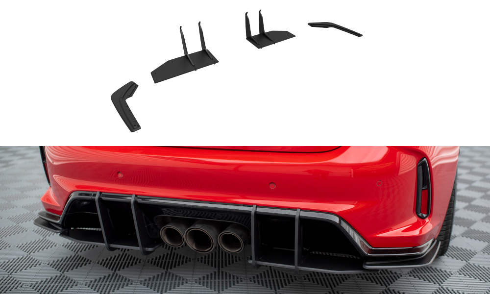 Street Pro Heck Ansatz Flaps Diffusor passend für Honda Civic Type-R Mk 11 – Ansicht 2