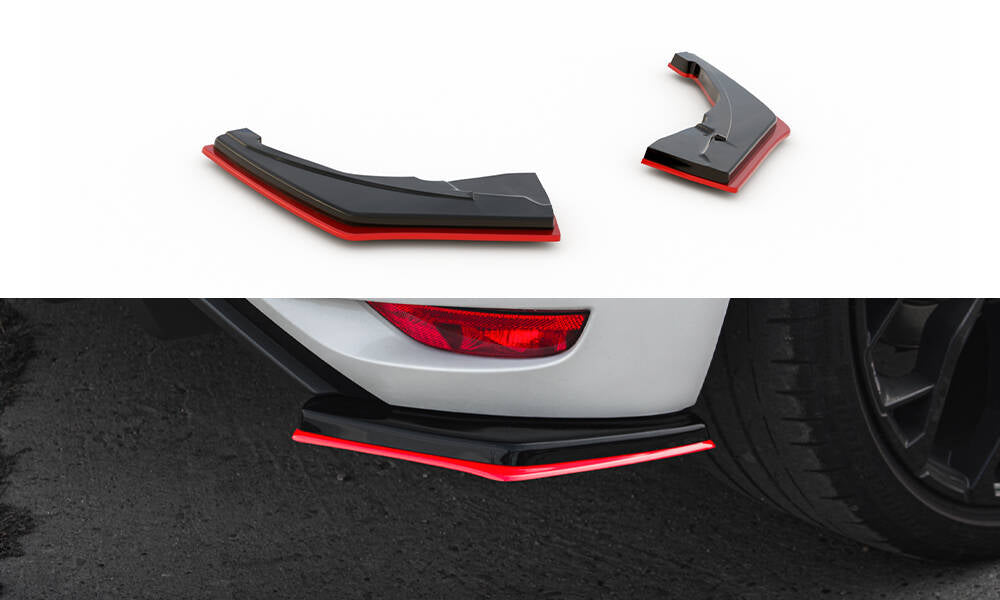 Heck Ansatz Flaps Diffusor V.2 passend für Renault Megane RS Mk4 – Ansicht 2