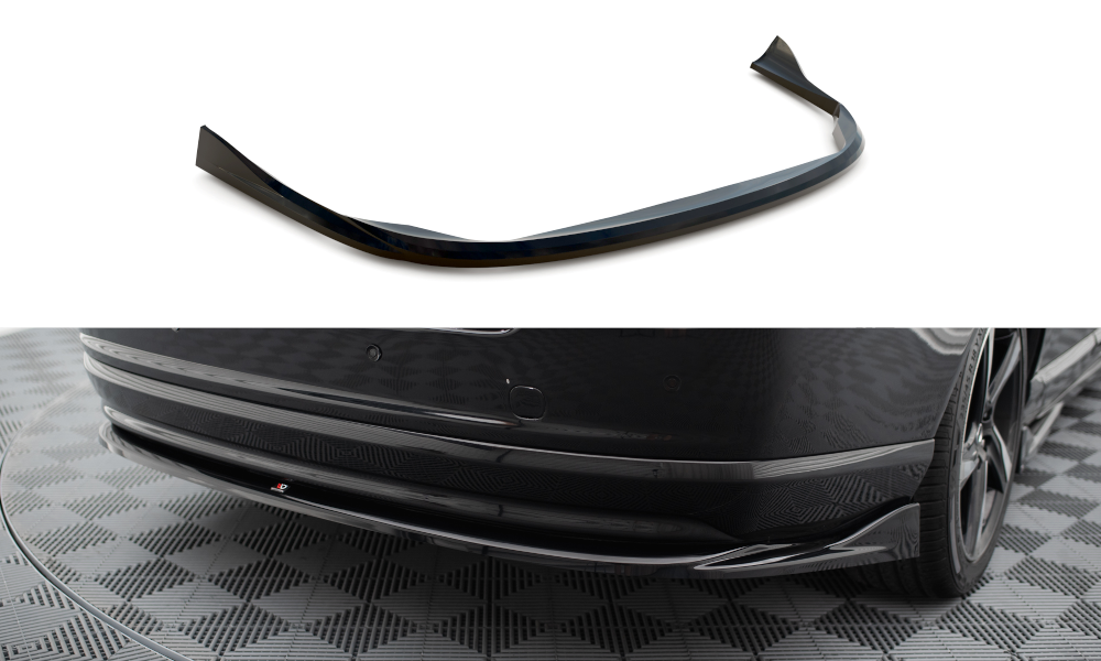 Heckansatz Volvo S80 Mk2 schwarz Hochglanz – Ansicht 2