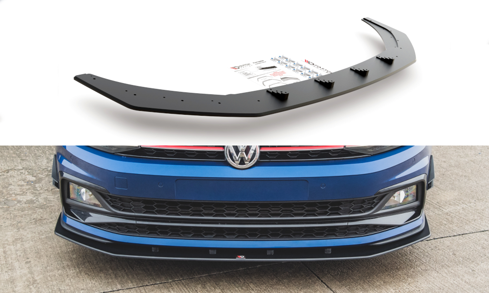 Street Pro Street+ Spoilerlippe Front Ansatz passend für VW Polo GTI Mk6 – Ansicht 2