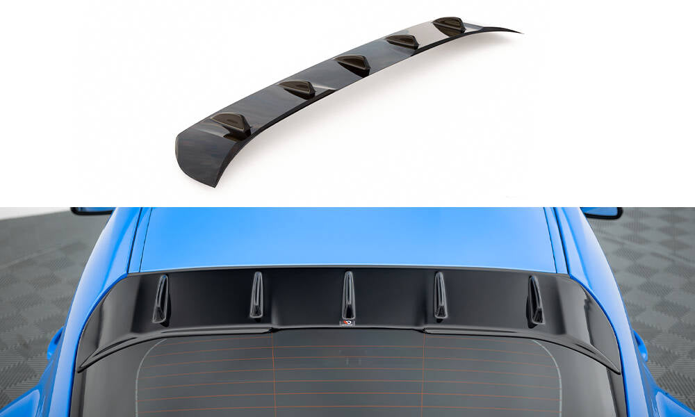 Heckscheiben Spoiler passend für Toyota Supra mk5 schwarz Hochglanz – Ansicht 2