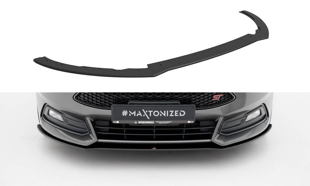 Street Pro Street+ Spoilerlippe Front Ansatz passend für Ford Focus ST Mk3 Facelift – Ansicht 2