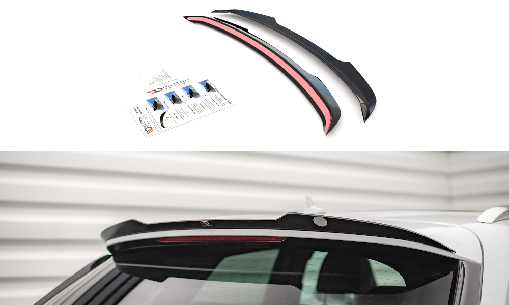 Heckspoiler Lippe Audi Q3 Sport 8U Facelift / S-Line 8U schwarz Hochglanz – Ansicht 2