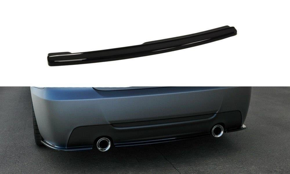 Heckansatz BMW 3er E92 M Paket schwarz Hochglanz – Ansicht 2