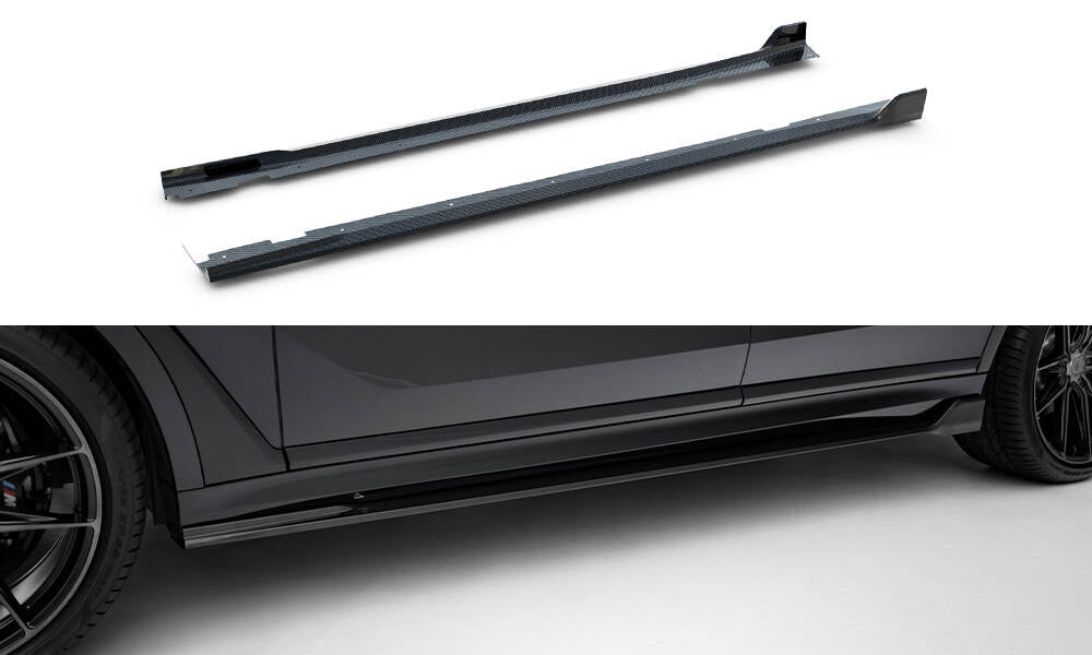 Prepreg Carbon Fiber Seitenschweller BMW X7 M-Paket G07 – Ansicht 2
