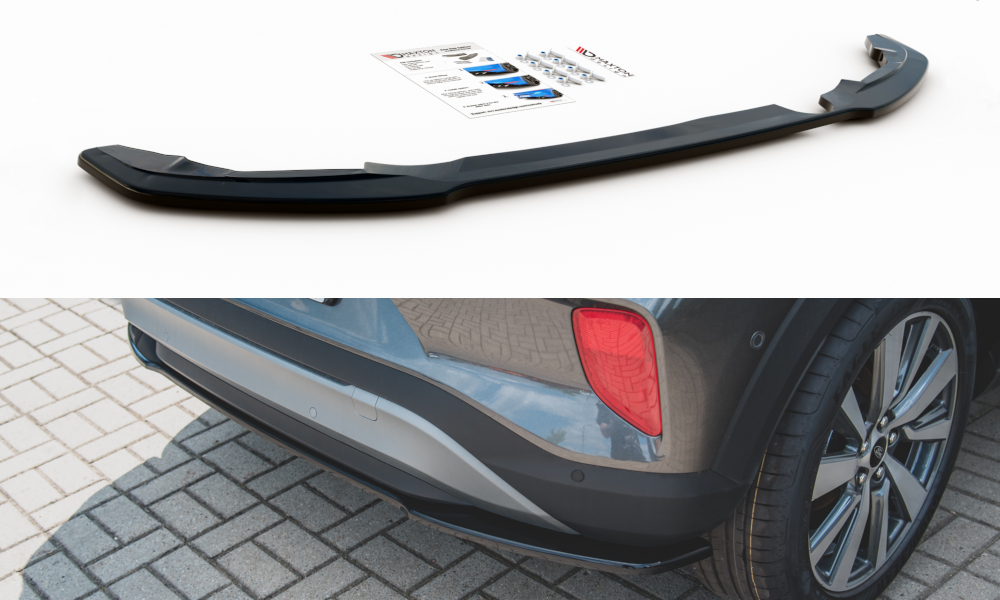 Heckansatz Ford Puma Mk1 schwarz Hochglanz – Ansicht 2