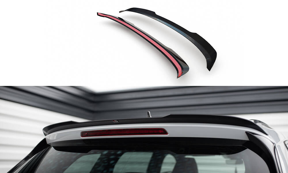 Heckspoiler Lippe V.1 Skoda Kodiaq Mk1 Sportline/RS schwarz Hochglanz – Ansicht 2