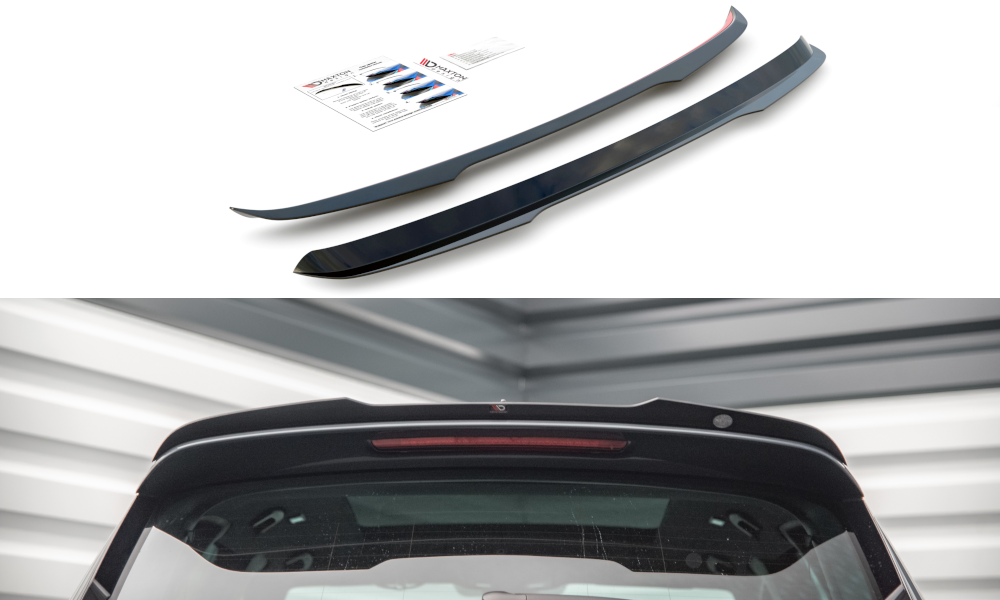 Heckspoiler Lippe Cupra Ateca Mk1 / Mk1 Facelift schwarz Hochglanz – Ansicht 2