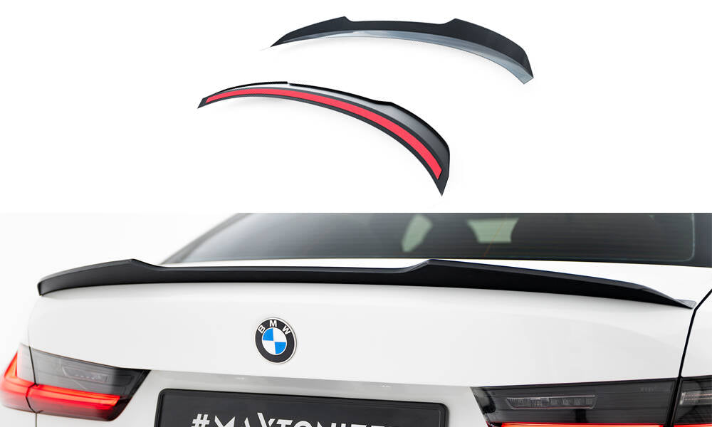 Heckspoiler Lippe BMW M340i / 3 M-Paket / M3 Limousine G20 schwarz Hochglanz – Ansicht 2