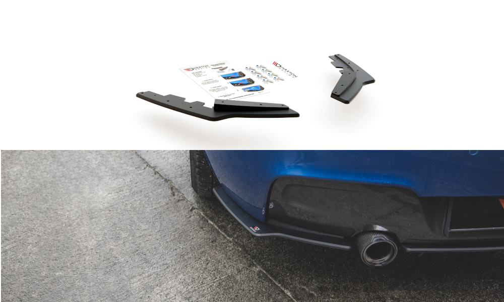 Street Pro Heck Ansatz Flaps Diffusor passend für BMW M135i F20 – Ansicht 2