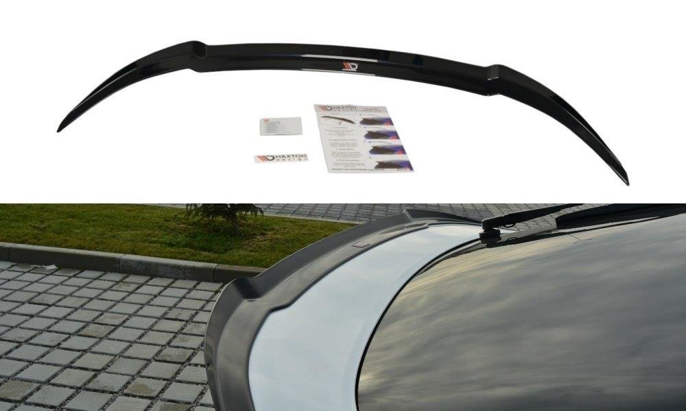 Heckspoiler Lippe Honda Civic Mk9 Facelift schwarz Hochglanz – Ansicht 2