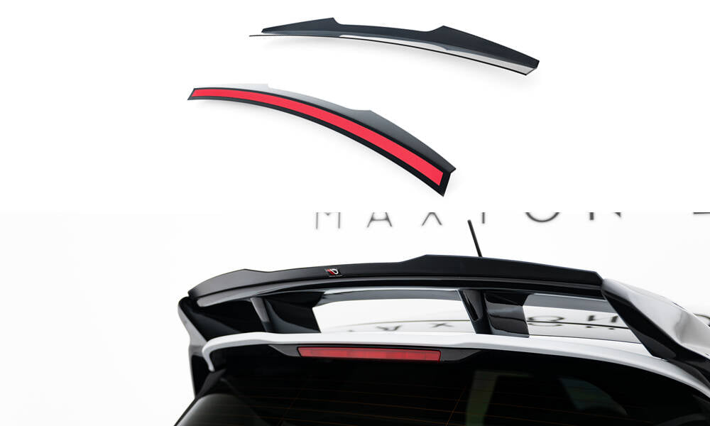Heckspoiler Lippe Ford Fiesta ST / ST-Line Mk8 / Mk8 Facelift (Für Spoiler FO-FI-8-ST-FH1FP) schwarz Hochglanz – Ansicht 2