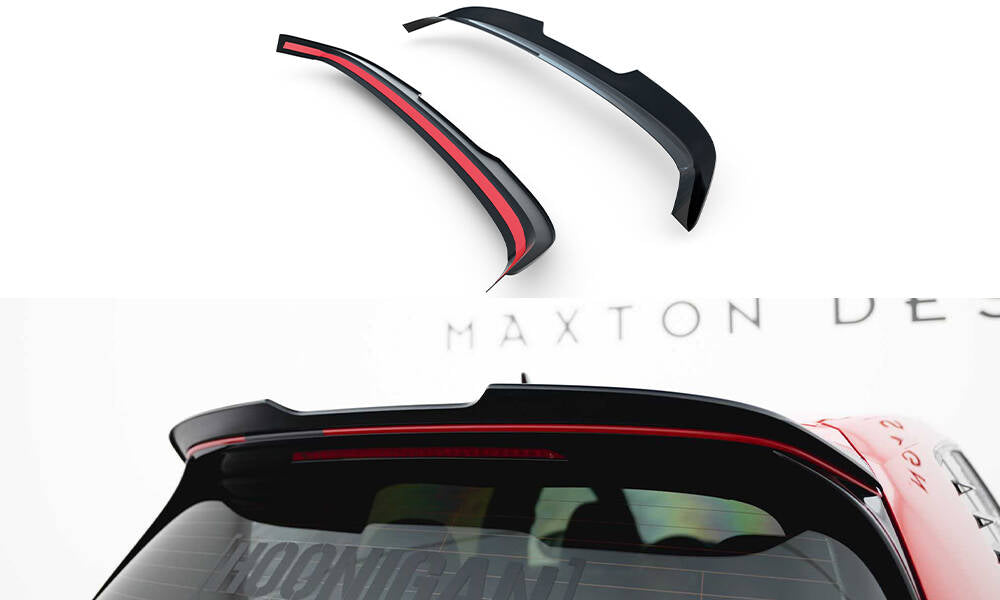 Heckspoiler Lippe V.2 VW Golf R / R-Line / GTI / GTD Mk7 / Mk7 Facelift schwarz Hochglanz – Ansicht 2