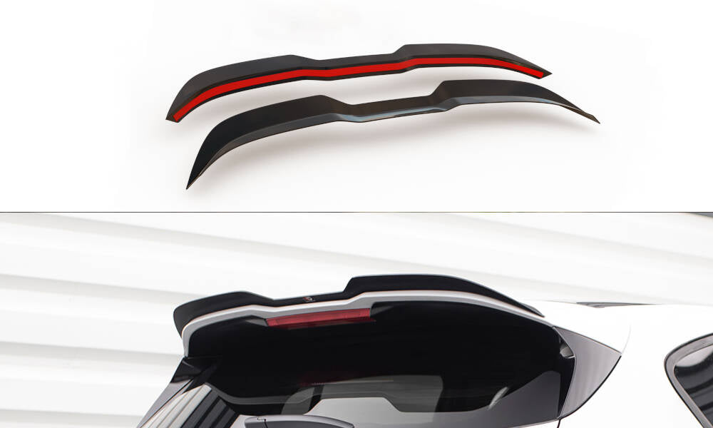 Heckspoiler Lippe V.2 Ford Focus Hatchback ST Mk4 schwarz Hochglanz – Ansicht 2