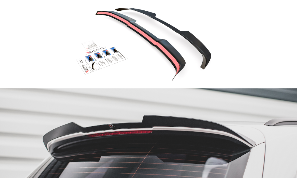 Heckspoiler Lippe Audi SQ5 / Q5 S-Line Mk1 (8R) schwarz Hochglanz – Ansicht 2