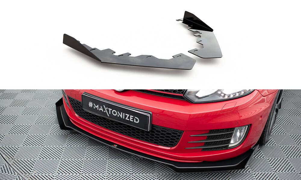 Flaps VW Golf GTI Mk6 schwarz Hochglanz – Ansicht 2