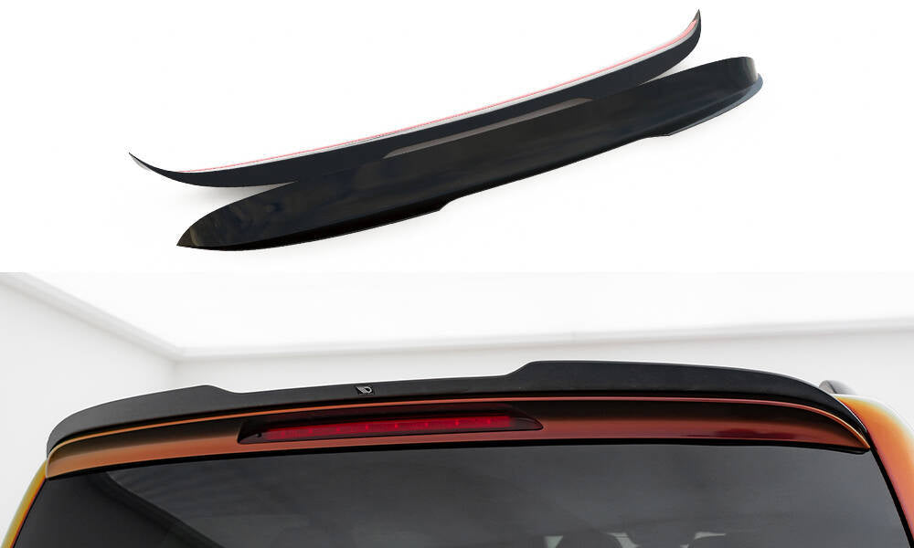 Heckspoiler Lippe Mercedes-Benz V-Klasse AMG-Line W447 Facelift  schwarz Hochglanz – Ansicht 2