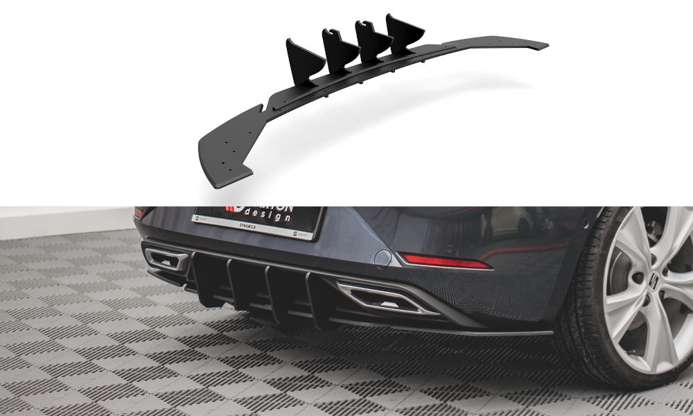 Street Pro Heckschürze passend für Seat Leon FR Hatchback Mk4 – Ansicht 2