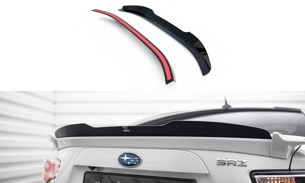 Heckspoiler Lippe Subaru BRZ Mk1 / Mk1 Facelift schwarz Hochglanz – Ansicht 2