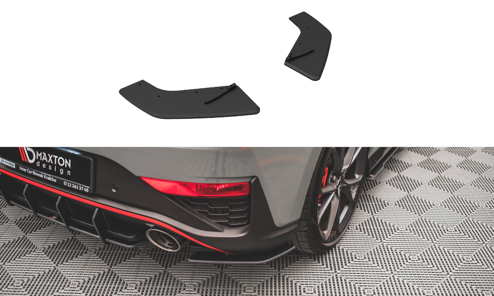 Street Pro Heck Ansatz Flaps Diffusor passend für Hyundai I30 N Hatchback Mk3 Facelift – Ansicht 2
