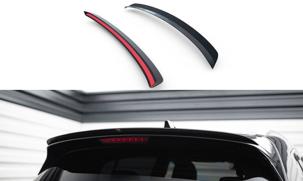 Heckspoiler Lippe KIA SPORTAGE mk4 GT-Line schwarz Hochglanz – Ansicht 2