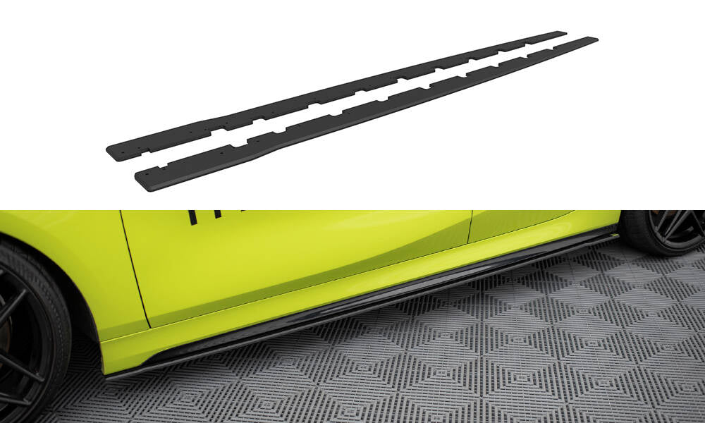 Street Pro Street+ Seitenschweller Leisten passend für BMW 1er M-Paket / M135i / 128ti F40 – Ansicht 2