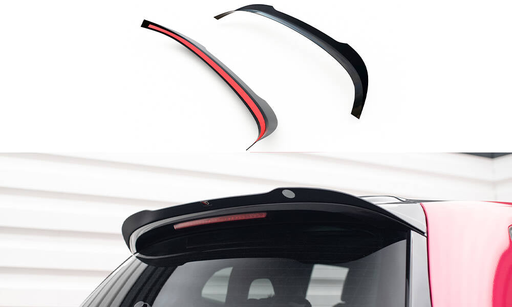 Heckspoiler Lippe VW Scirocco Mk3 schwarz Hochglanz – Ansicht 2